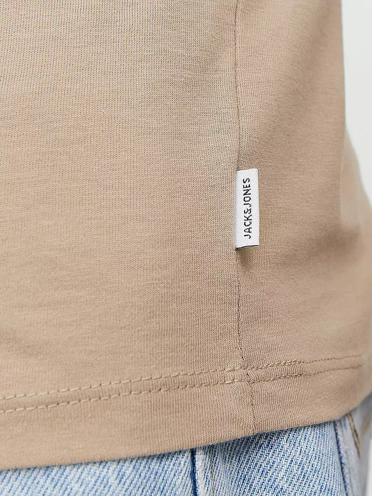 JACK & JONES | T-Shirt JJEORGANIC | Beige