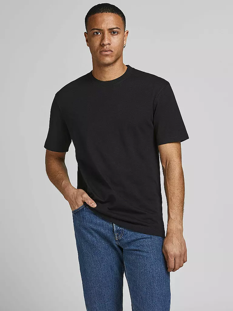 JACK & JONES | T-Shirt JJERELAXED  | Nero