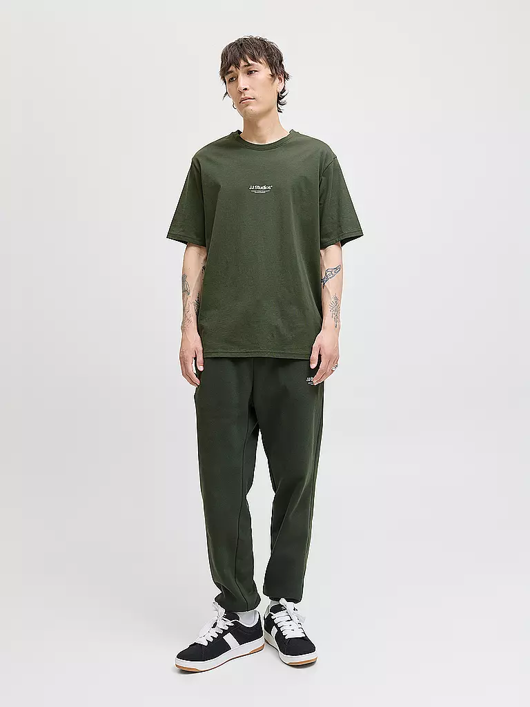 JACK & JONES | T-Shirt JJESOHO | Oliva