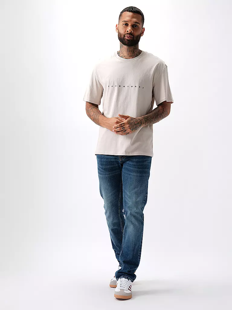 JACK & JONES | T-Shirt JJESTAR | Beige