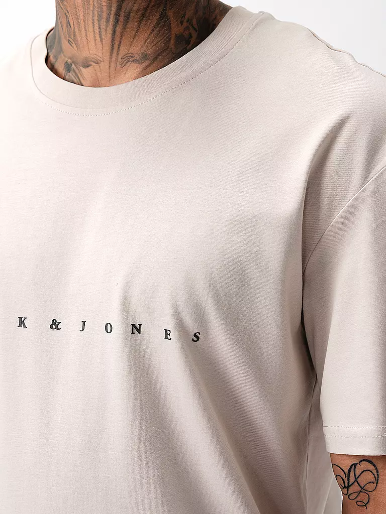 JACK & JONES | T-Shirt JJESTAR | Beige