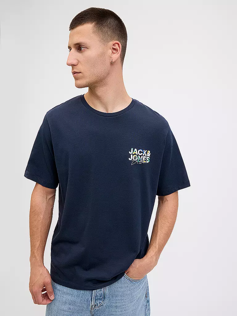 JACK & JONES | T-Shirt JJGEPLAS | Blu scuro