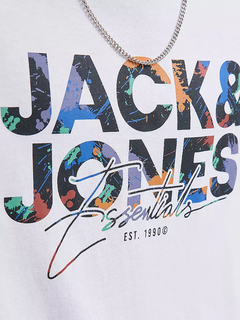JACK & JONES | T-Shirt JJGEPLAS | Bianco