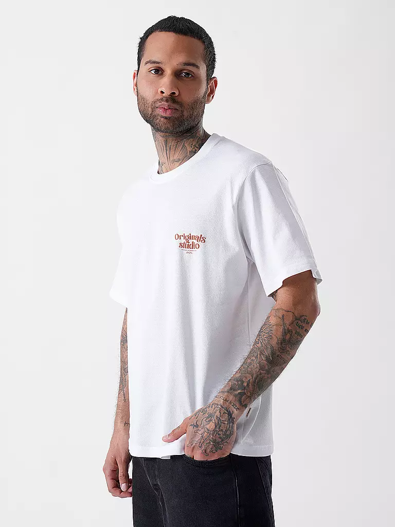 JACK & JONES | T-Shirt JORACAPULCO  | Bianco