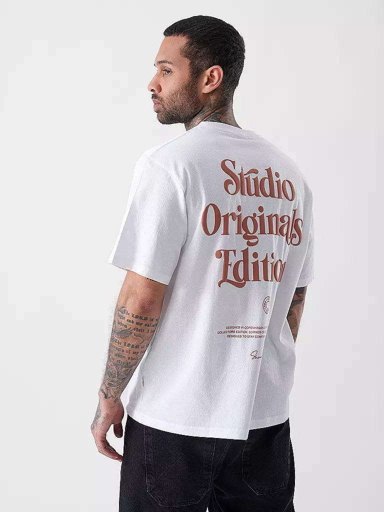 JACK & JONES | T-Shirt JORACAPULCO  | Bianco