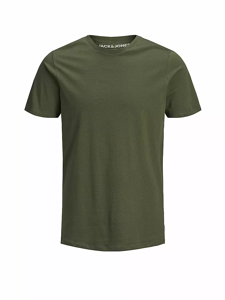 JACK & JONES | T-Shirt Slim Fit "JJEORGANIC" | Oliva