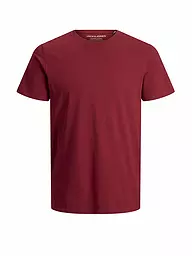 JACK & JONES | T-Shirt JJEORGANIC | Rosso scuro