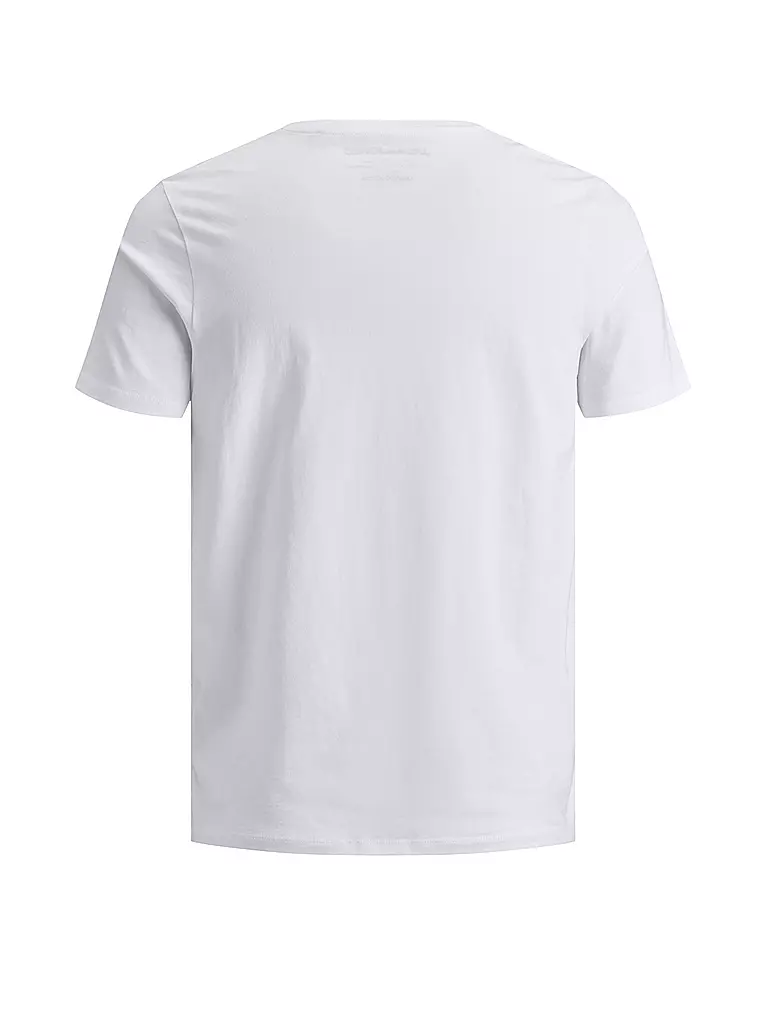 JACK & JONES | T-shirt slim fit JJEORGANIC | Bianco