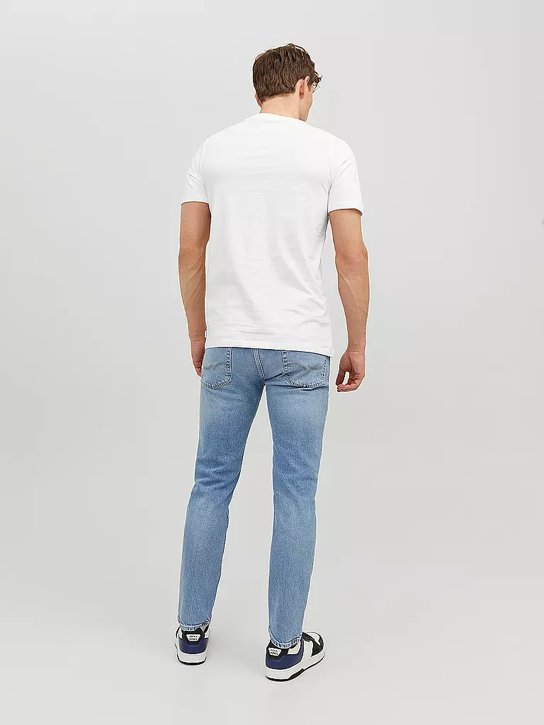 JACK & JONES | T-shirt slim fit JJEORGANIC | Bianco
