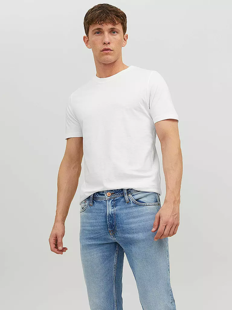 JACK & JONES | T-shirt slim fit JJEORGANIC | Bianco