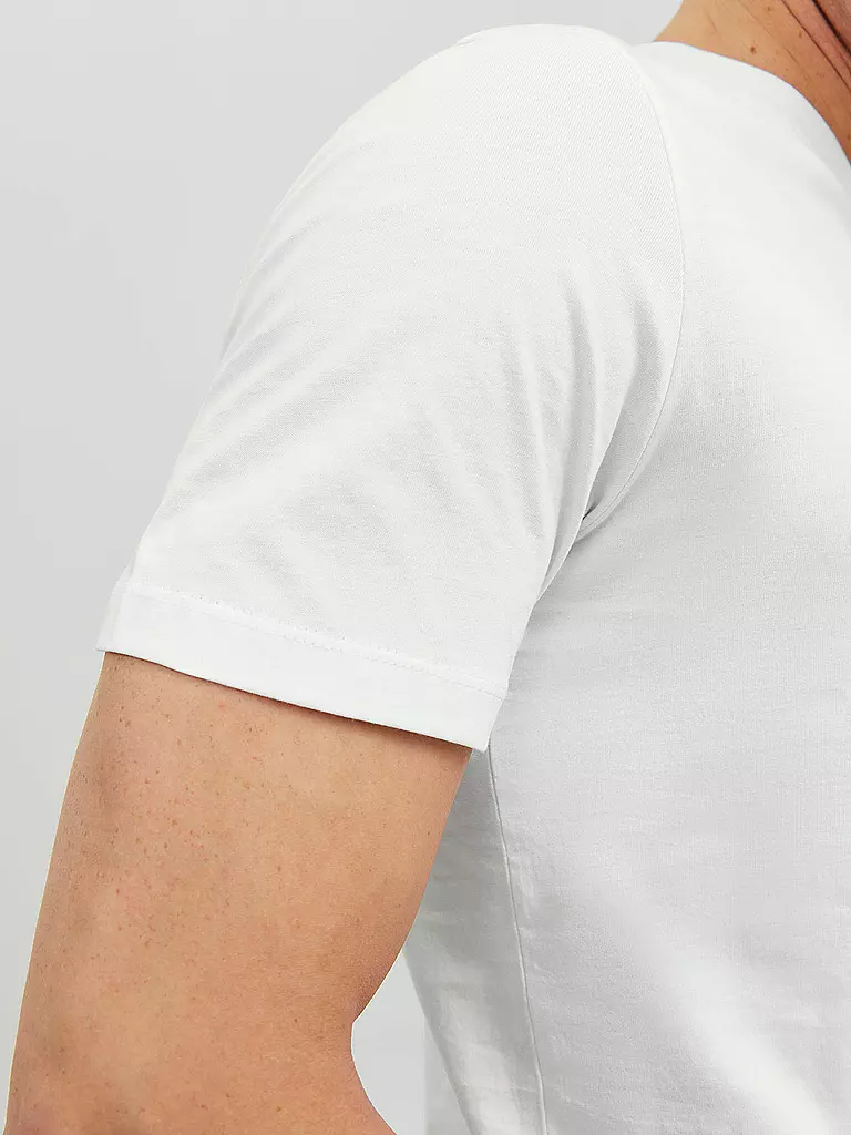 JACK & JONES | T-shirt slim fit JJEORGANIC | Bianco