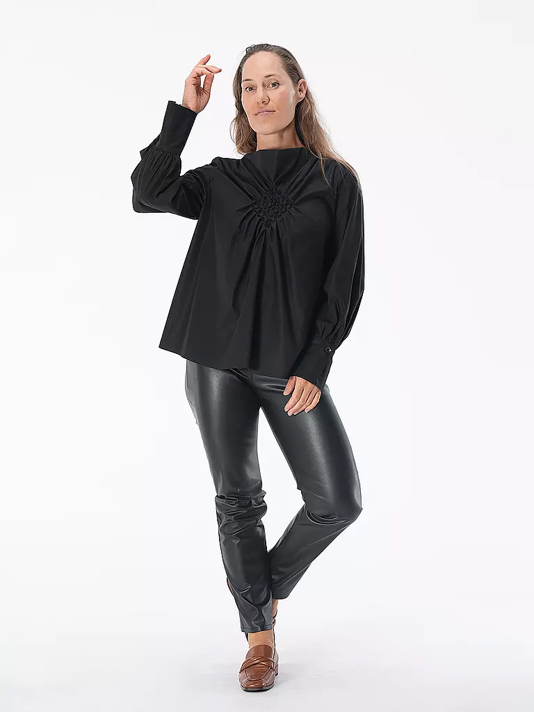 JAPAN TKY | Hose in Lederoptik KIYOKO | Nero