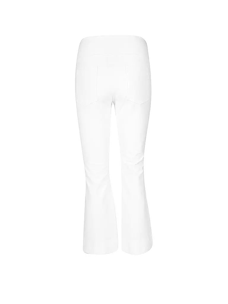 JAPAN TKY | Pantaloni svasati "Kaya" 7/8 | Bianco