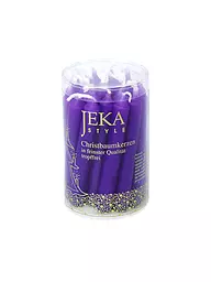 JEKA | Candele per albero di Natale, confezione da 20, viola | Lilla