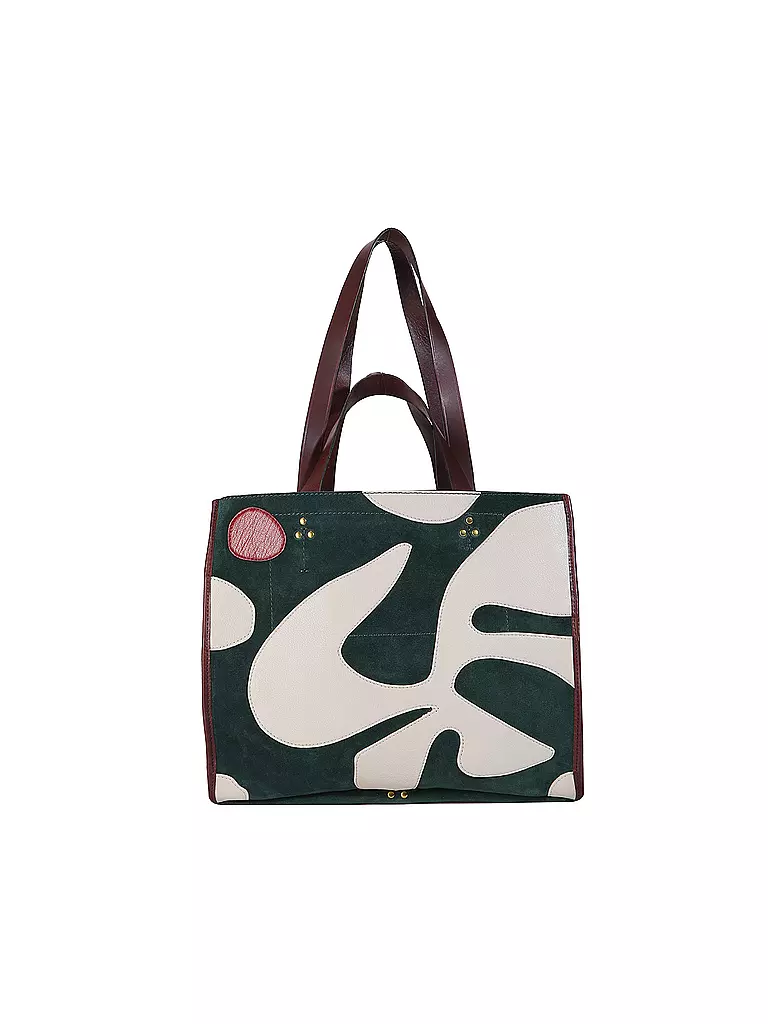 JEROME DREYFUSS | Borsa in pelle - Shopper LEON M | Petrolio