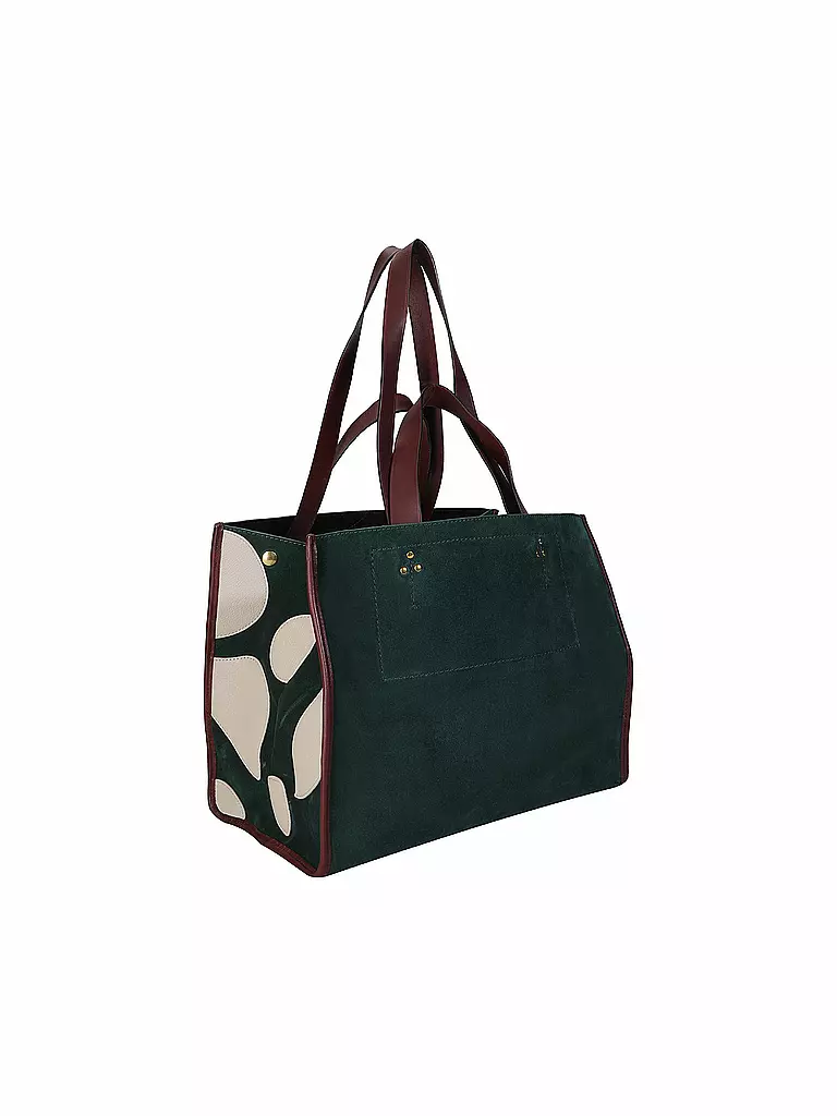 JEROME DREYFUSS | Borsa in pelle - Shopper LEON M | Petrolio