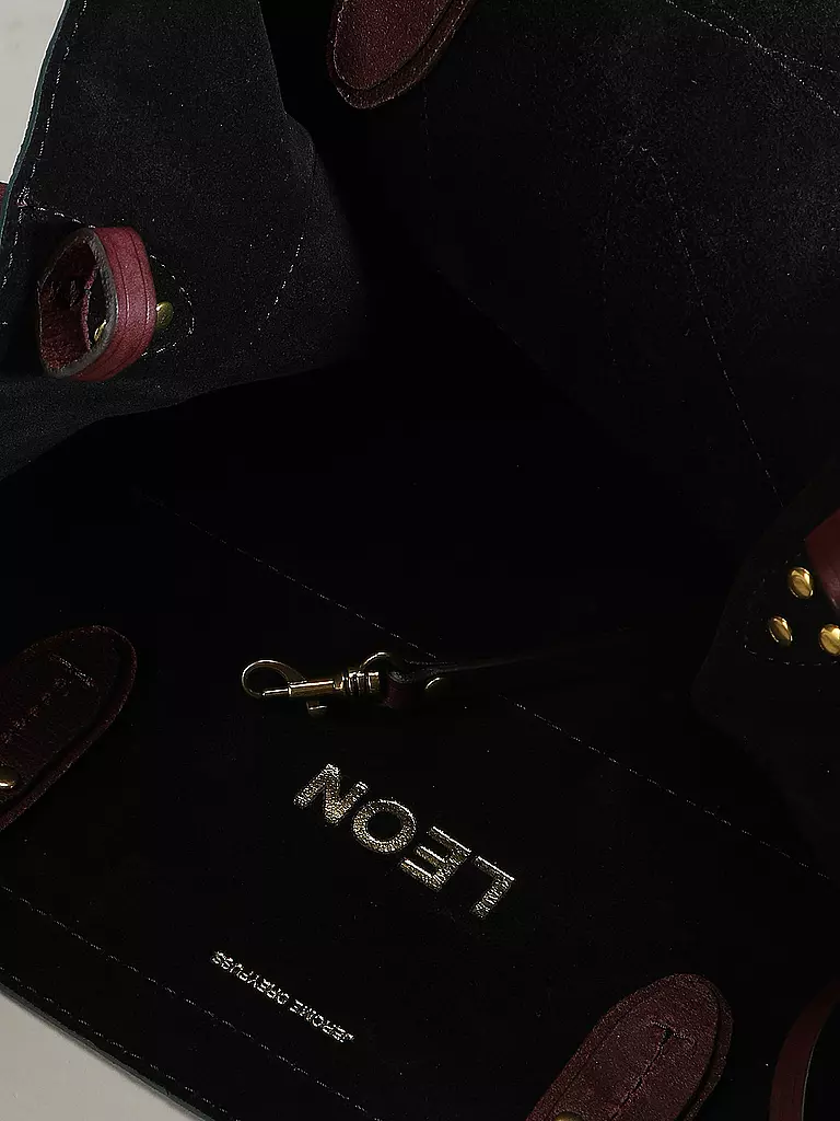 JEROME DREYFUSS | Borsa in pelle - Shopper LEON M | Petrolio