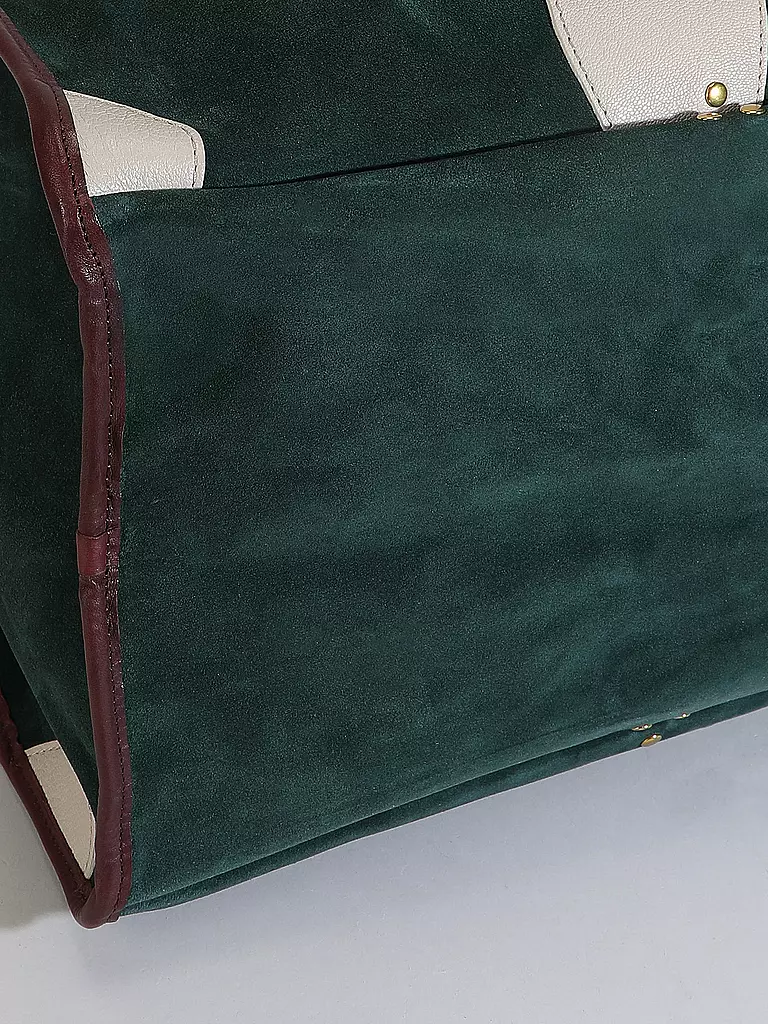 JEROME DREYFUSS | Borsa in pelle - Shopper LEON M | Petrolio