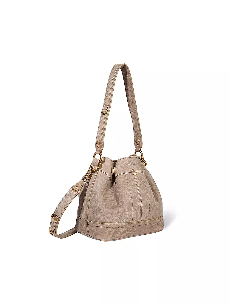 JEROME DREYFUSS | Ledertasche - Bucket Bag BEN S | Grigio