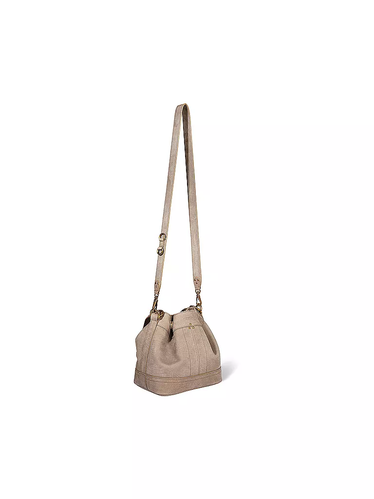 JEROME DREYFUSS | Ledertasche - Bucket Bag BEN S | Grigio