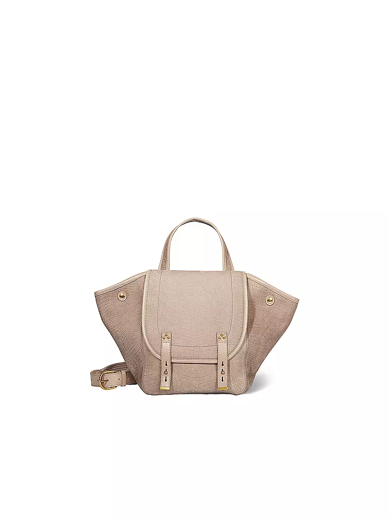 JEROME DREYFUSS | Ledertasche - Henkeltasche STAN PANIER Medium | Grigio
