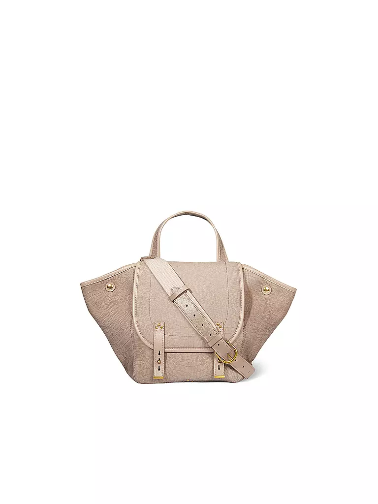 JEROME DREYFUSS | Ledertasche - Henkeltasche STAN PANIER Medium | Grigio