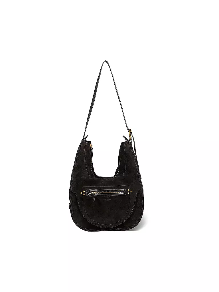 JEROME DREYFUSS | Ledertasche - Hobo Bag DINO | Nero