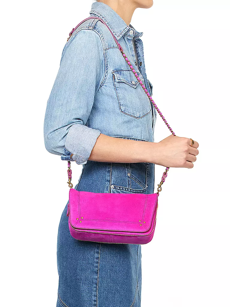JEROME DREYFUSS | Ledertasche - Mini Bag BOBI Small | Fucsia