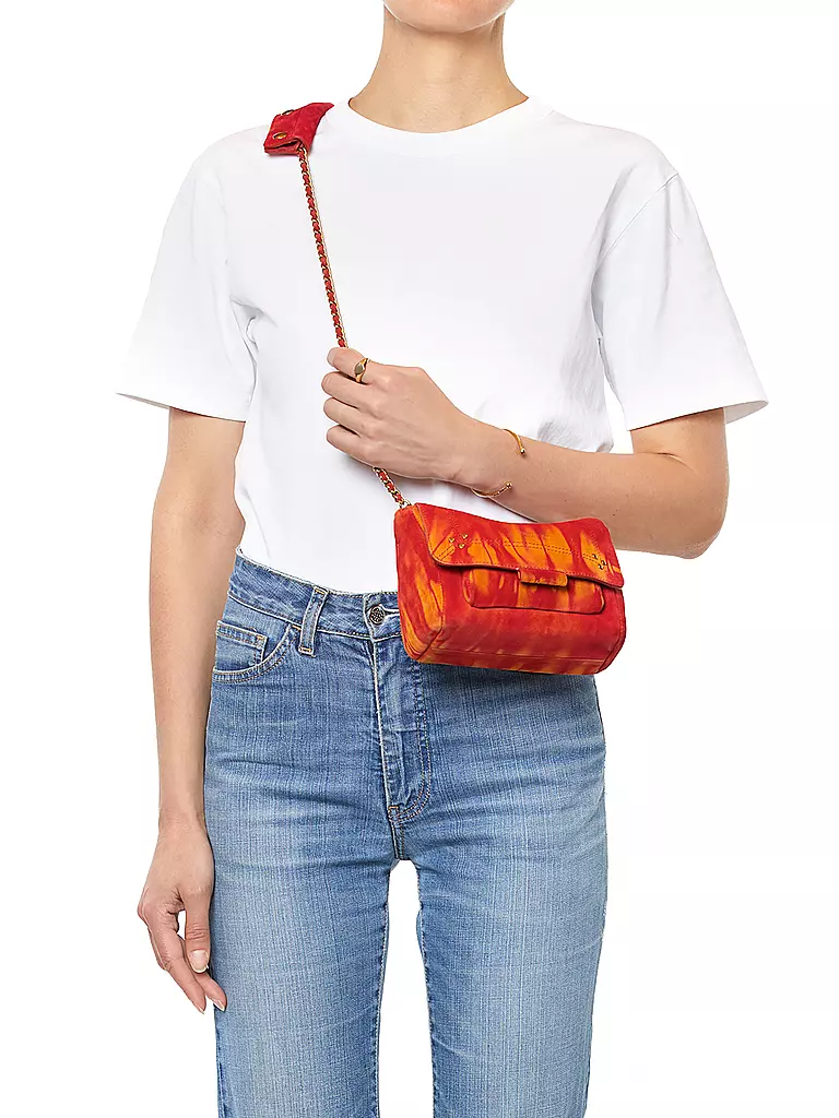 JEROME DREYFUSS | Ledertasche - Mini Bag LULU Small | Arancione