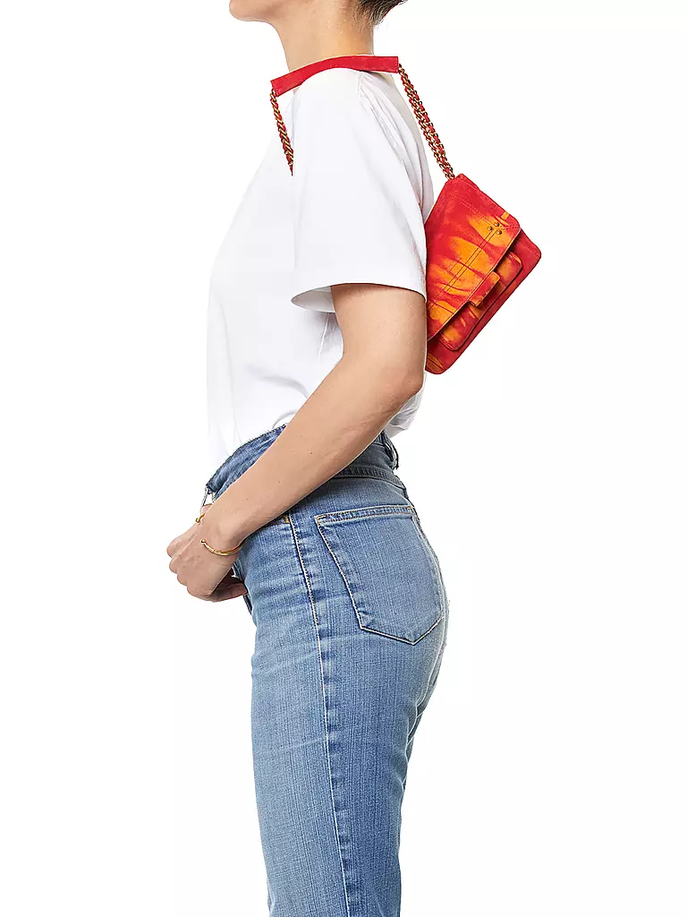 JEROME DREYFUSS | Ledertasche - Mini Bag LULU Small | Arancione