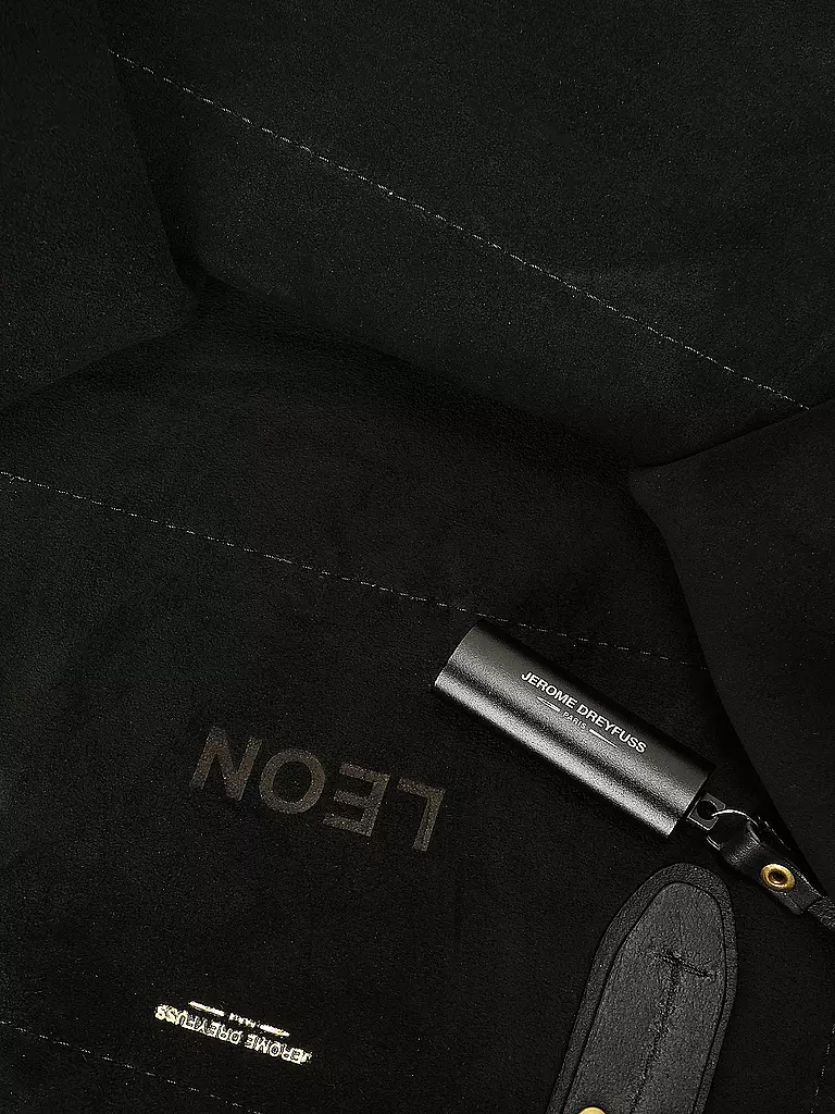 JEROME DREYFUSS | Ledertasche - Shopper LEON M | Nero