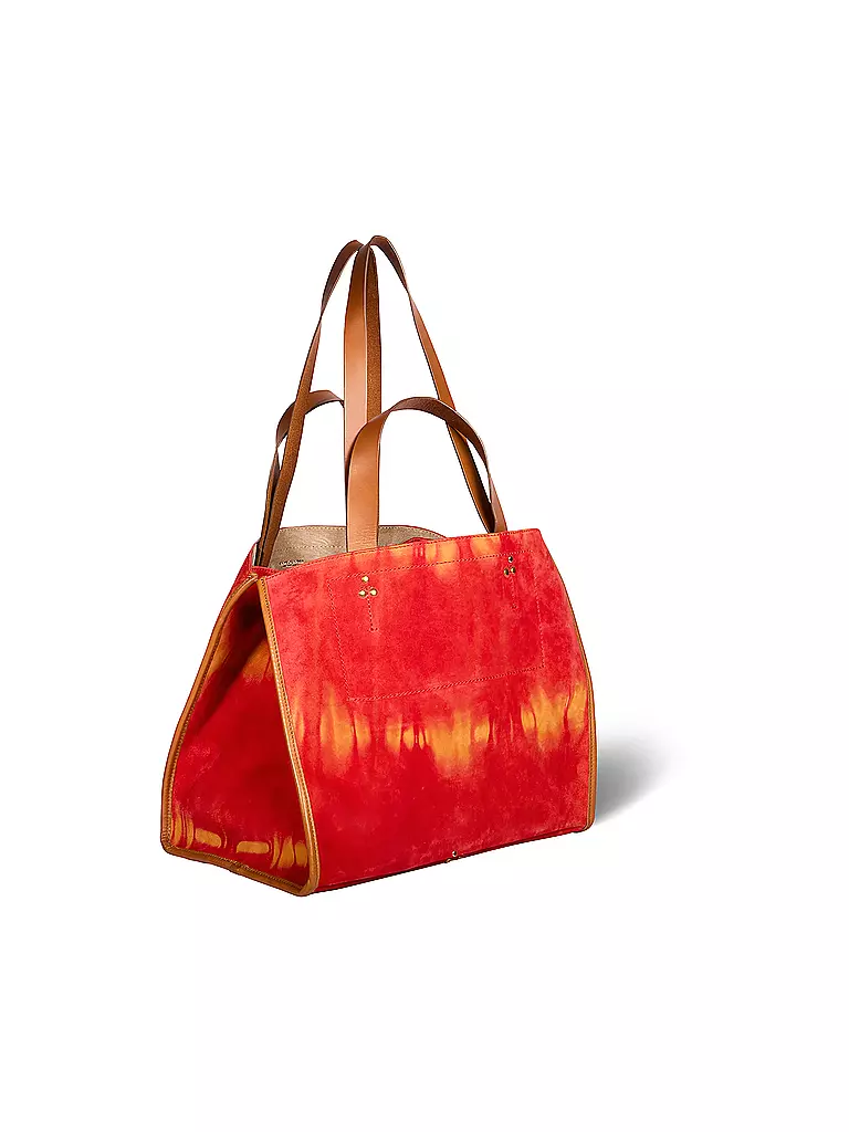 JEROME DREYFUSS | Ledertasche - Shopper LEON Medium | Arancione