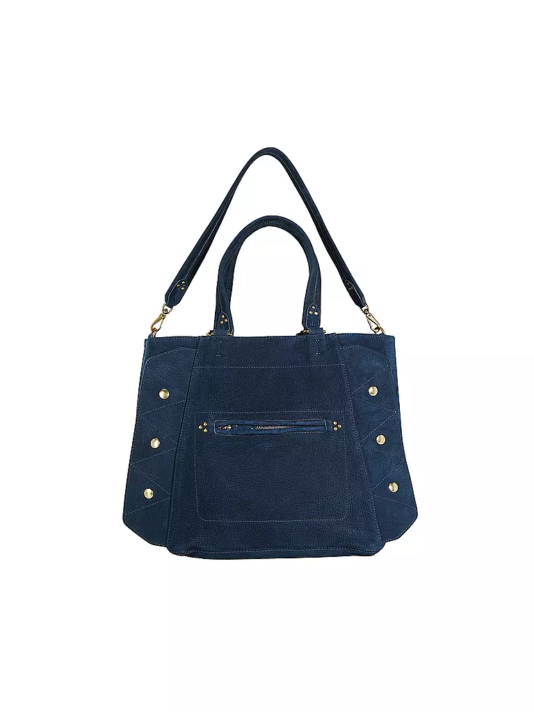 JEROME DREYFUSS | Ledertasche - Shopper ROGER | Blu scuro