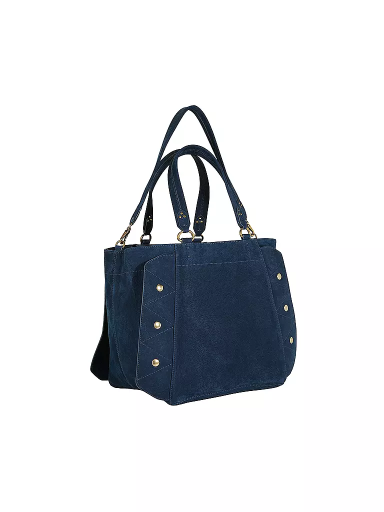 JEROME DREYFUSS | Ledertasche - Shopper ROGER | Blu scuro