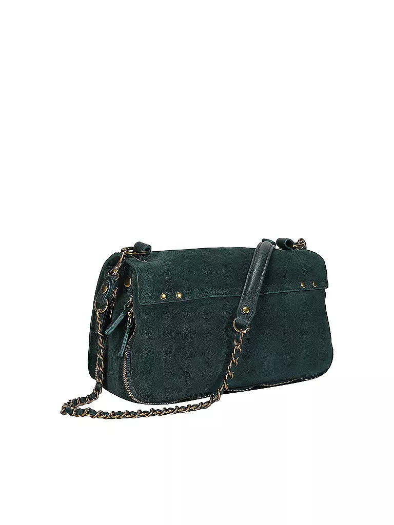 JEROME DREYFUSS | Ledertasche - Umhängetasche BOBI S  | Petrolio