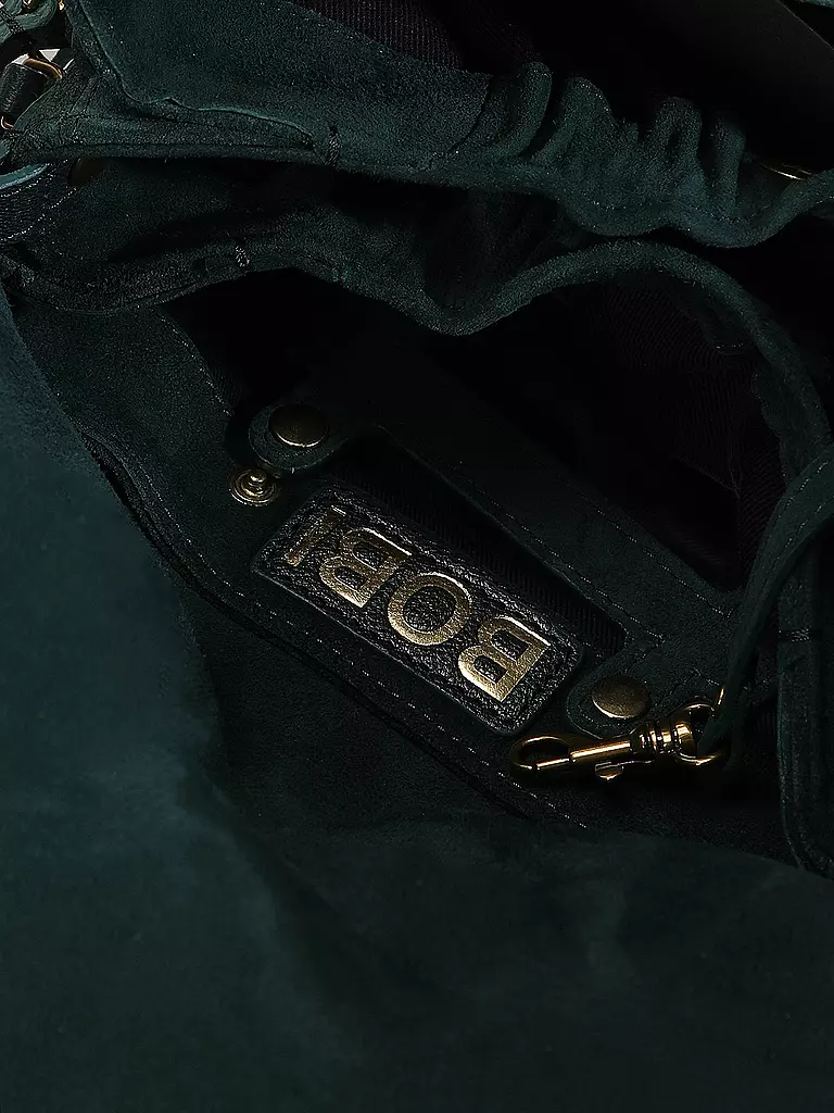 JEROME DREYFUSS | Ledertasche - Umhängetasche BOBI S  | Petrolio