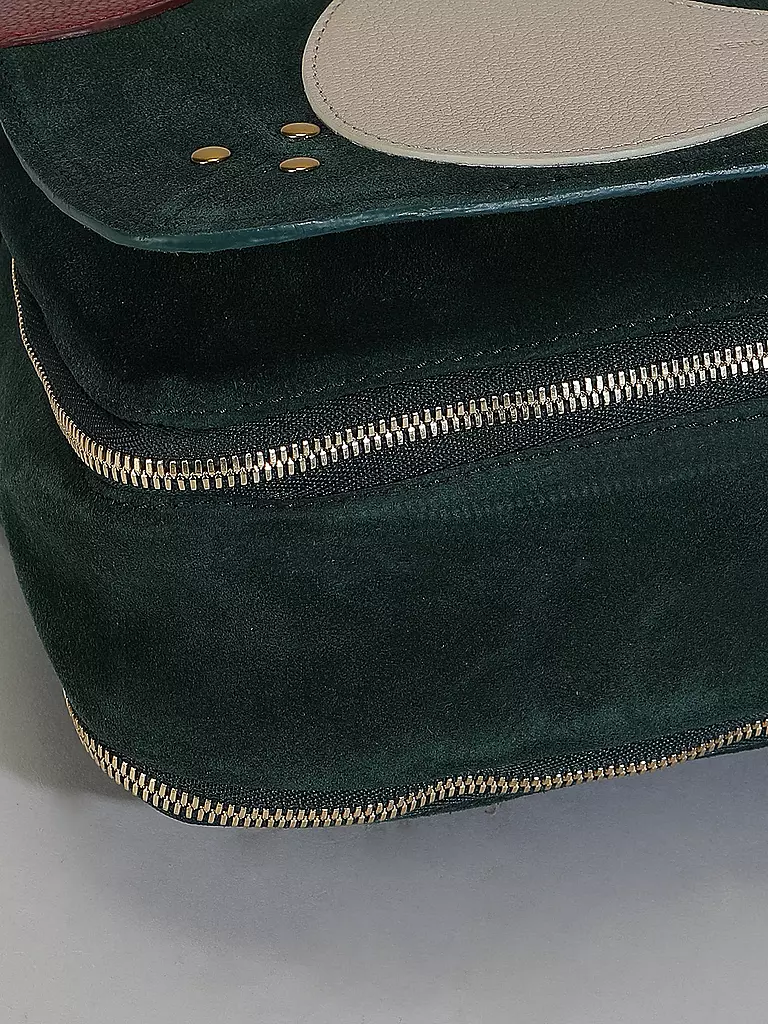 JEROME DREYFUSS | Ledertasche - Umhängetasche BOBI S  | Petrolio