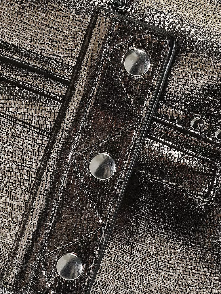 JEROME DREYFUSS | Ledertasche - Umhängetasche LULU L | Argento