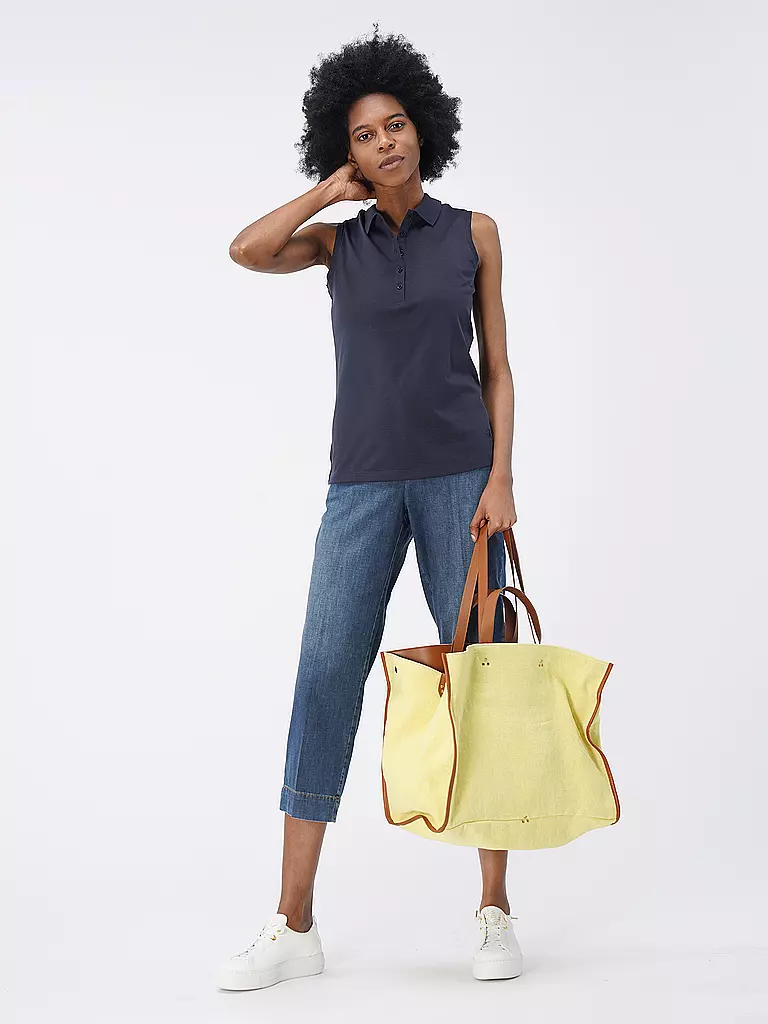 JEROME DREYFUSS | Leinentasche - Shopper LEON Large | Giallo