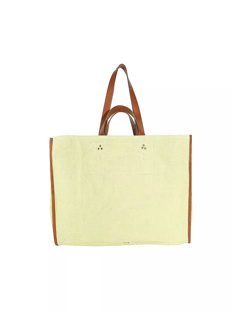 JEROME DREYFUSS | Leinentasche - Shopper LEON Large | Giallo