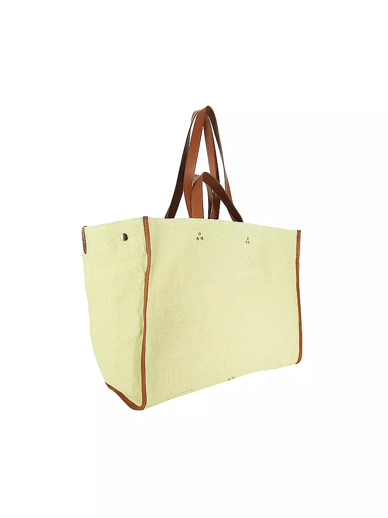 JEROME DREYFUSS | Leinentasche - Shopper LEON Large | Giallo