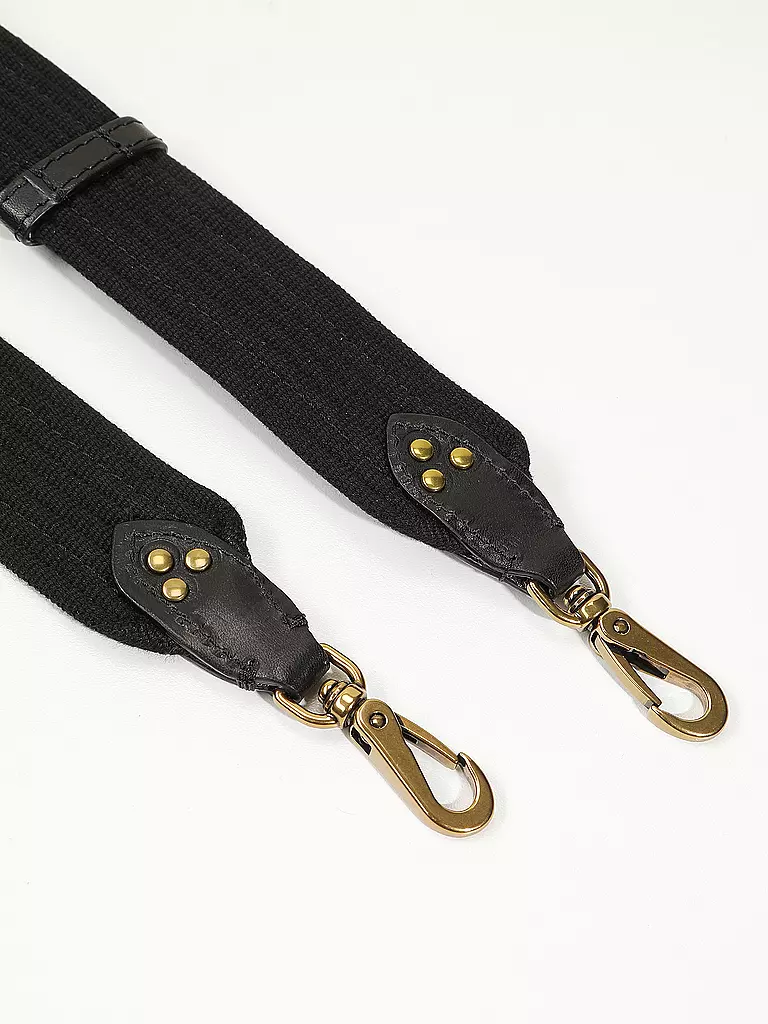 JEROME DREYFUSS | Tracolla BANDOULIERE SANGLE NOIR FINE | Nero