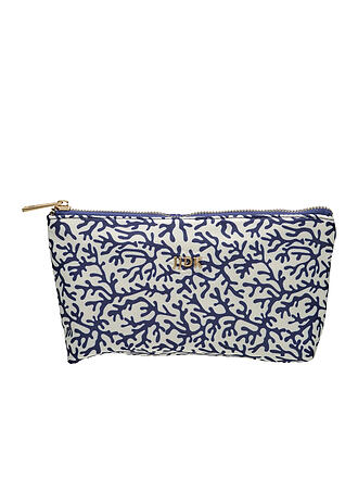 JJDK | Beauty Case - Cosmetic Bag FAKARAVA (white-navy)