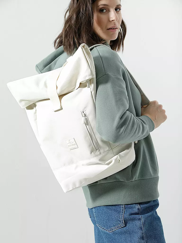 JOHNNY URBAN | Zaino arrotolabile "Robin" | Crema