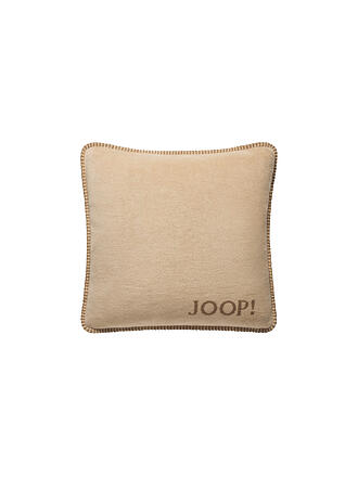 JOOP | Fodera per cuscino "Uni Doubleface" 50x50cm (Macchiatto-Anacardo)