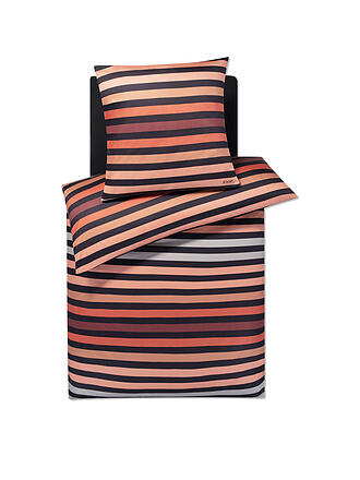 JOOP | Biancheria da letto in raso TONE 70x90cm/140x220cm Albicocca