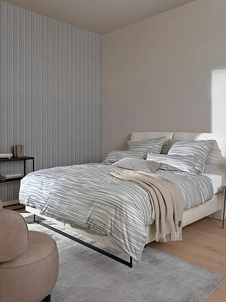 JOOP | Biancheria da letto in raso VIVID 2x 70x90cm/200x200cm Stone