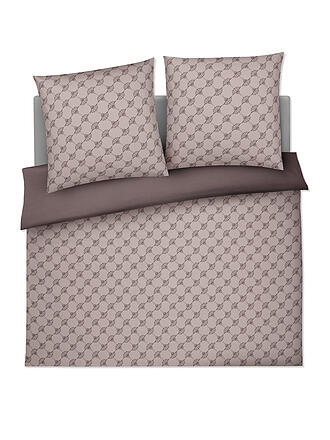 JOOP | Biancheria da letto in raso 2x 70x90cm/200x200cm CORNFLOWER DOUBLE Grigio