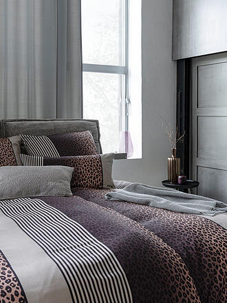 JOOP | Biancheria da letto in raso LEO 70x90cm / 140x200cm Stone