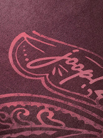 JOOP | Biancheria da letto in raso PAISLEY 70x90cm/140x200cm Rosso scuro